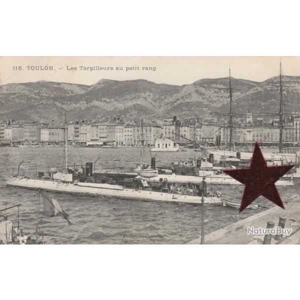 CPA -TOULON.-Les Torpilleurs dans les bassins �098