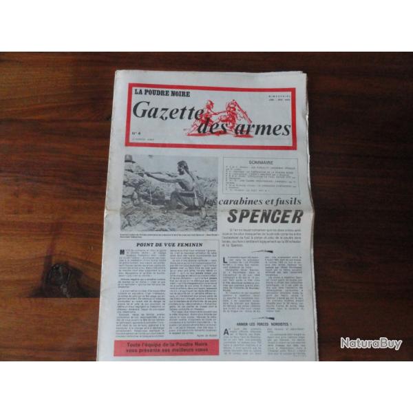 JOURNAL  GAZETTE  DES  ARMES  N� 4