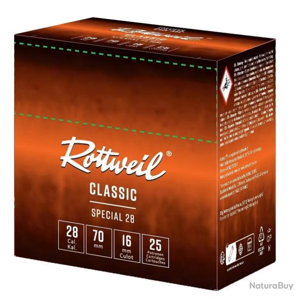 Cartouches de Chasse Rottweil Special 28 - Num�ro 6