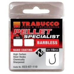 TRABUCCO HAME&Ccedil;ON WIDE GAPE PELLET BARBLESS TRABUCCO 16