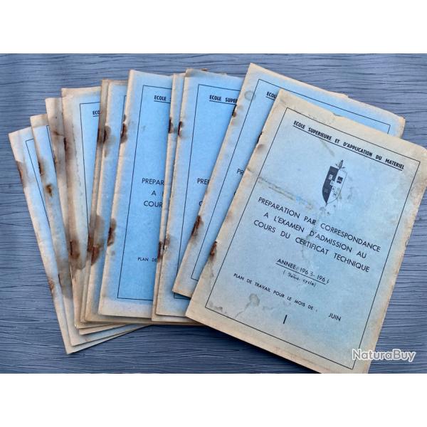 S�rie compl�te de la pr�paration � l'examen d'admission du certificat technique de l'�cole Sup�rieur