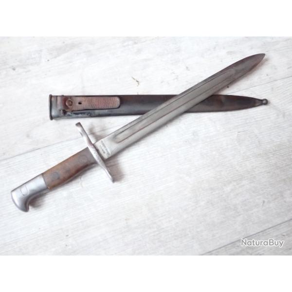 137674 Ba�onnette Suisse Mdle 1889 pour Rubin Schmidt 1889 ou 96/11