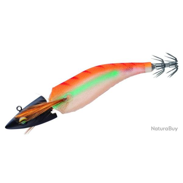 Turlutte Daiwa Emeraldas Boat Joint 30g 30g Glow Orange Sugi