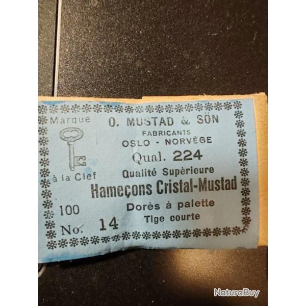 Hame�onsCristal  Mustad n�12 par 100