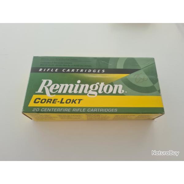 balles calibre 250 SAV 100 gr. Munitions Remington Core-Lokt