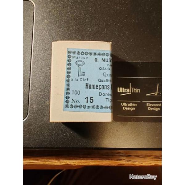 Hame�onsCristal  Mustad n�15 par 100