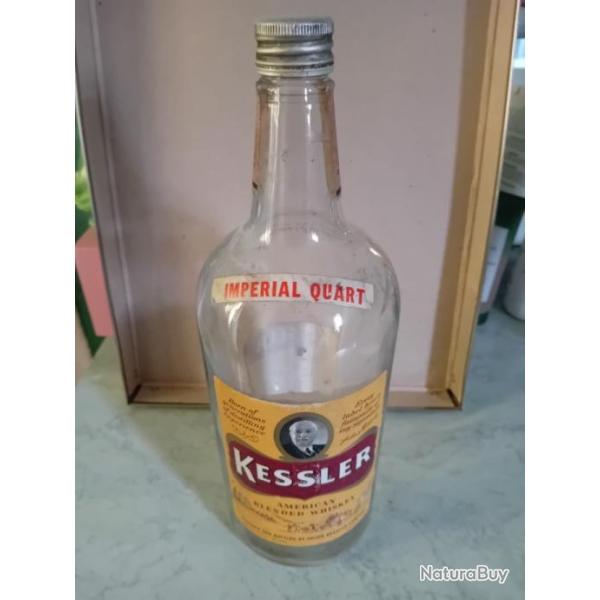 Bouteille VIDE de whisky am�ricain KESSLER