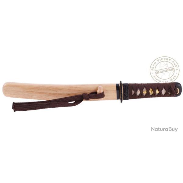 FUDOSHIN - S�rie Bois Naturel Lame forg�e Maru (711) Tanto