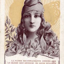 CPA - Patriotique La patrie Reconnaissante N&deg;039
