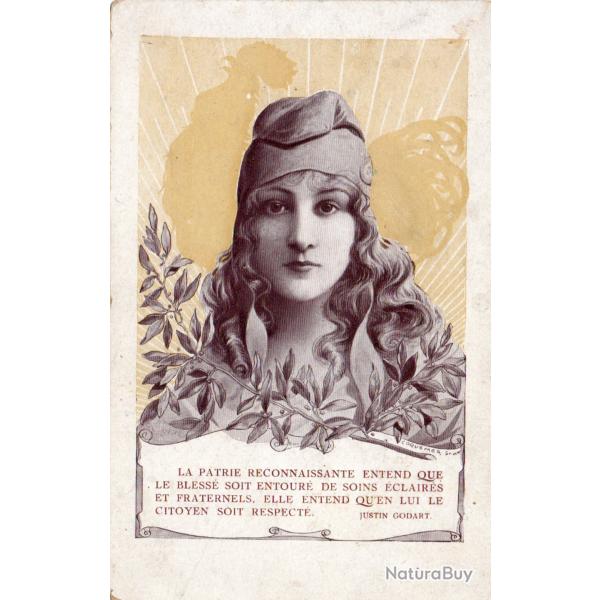 CPA - Patriotique La patrie Reconnaissante N�039