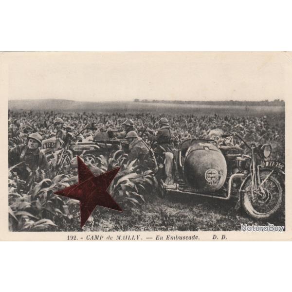 CPA - MAILLY - Le Camp - En embuscade N�037
