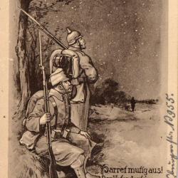 CPA - parret mutigaus ! Der Vafer dortim Himmels-Licht Deralle Sterne zahlef vergiss -N&deg;0042