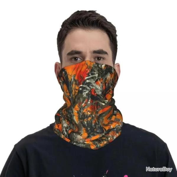 TOUR DE COU - CAMO ORANGE