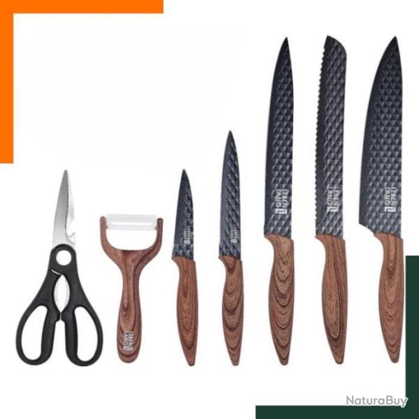 Id�es cadeaux - Ensemble de couteaux japonais - Garantie 2 ans