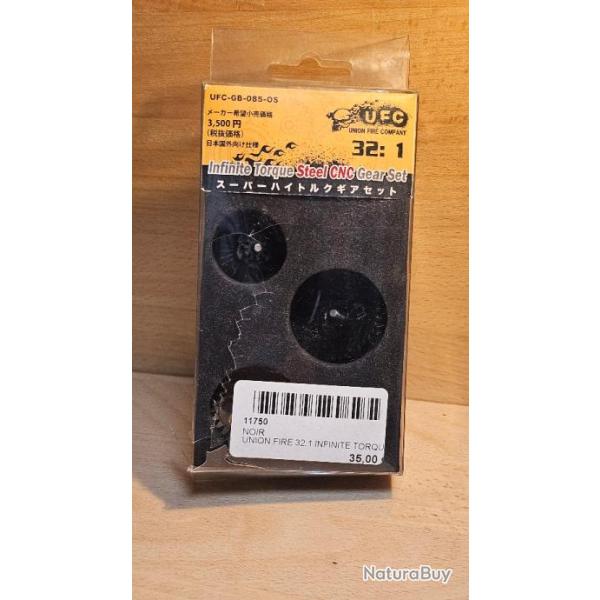 Set d'engrenage 32:1 Infinite Torque m�tal CNC