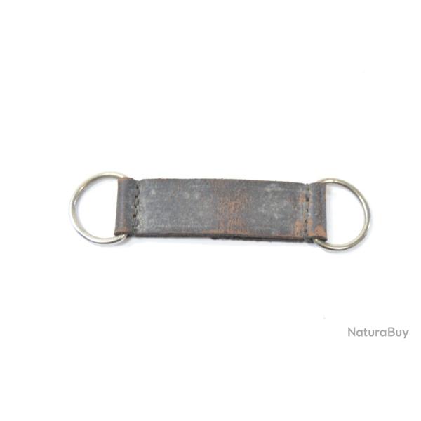 Passant coulant avec anneaux pour ceinturon police / gendarmerie Fran�aise 1900 - 1950.  WW1 WW2