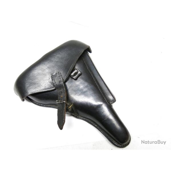 Etui cuir P08 Luger original 1920 Reichwehr avec outils Rf 689 Box 308