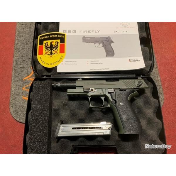 Pistolet GSG FIRE FLY cal.22lr firefly standard VERT canon filet�