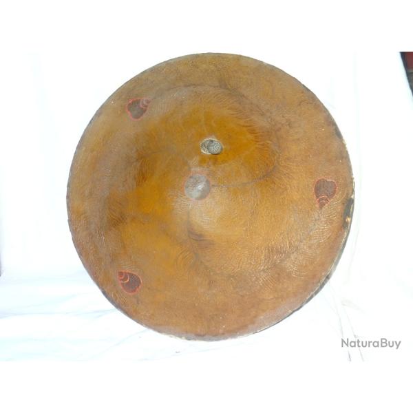 J155- JINGASA, LE C�L�BRE CHAPEAU  DU SAMOURA� porteur de lance = Naginata