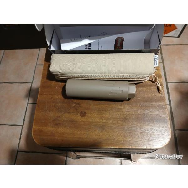 silencieux silent steel cal 30 int�rieur en acier inox inusable et facilit� de nettoyage