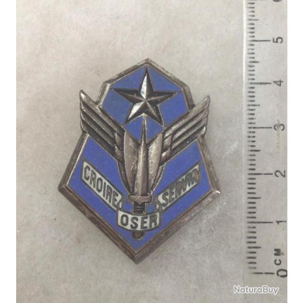 FRANCE ALAT -  101� G.A.L.A.T Groupe d'Aviation L�g�re de l'Arm�e de Terre �mail, argent�, 2 bol�ros