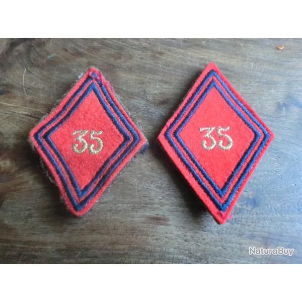 insigne losange bras r�giment d artillerie parachutiste