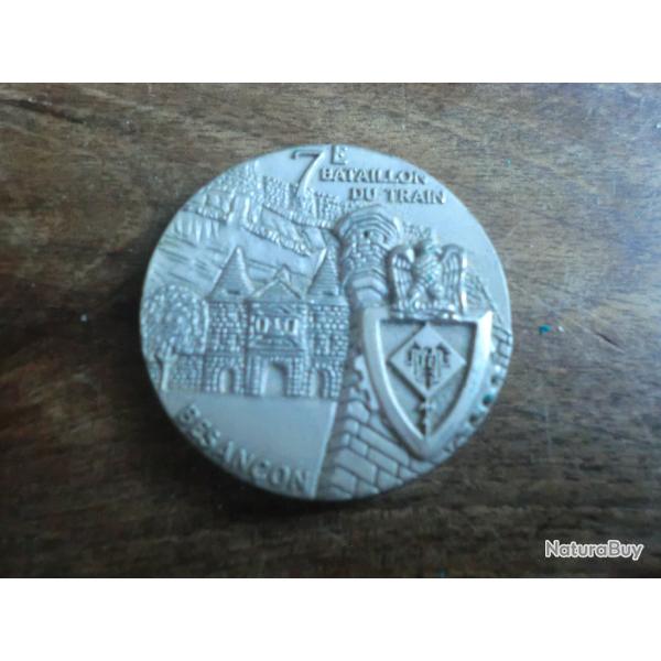 m�daille 7� bataillon de train