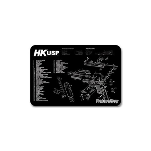 Tapis de nettoyage HK USP
