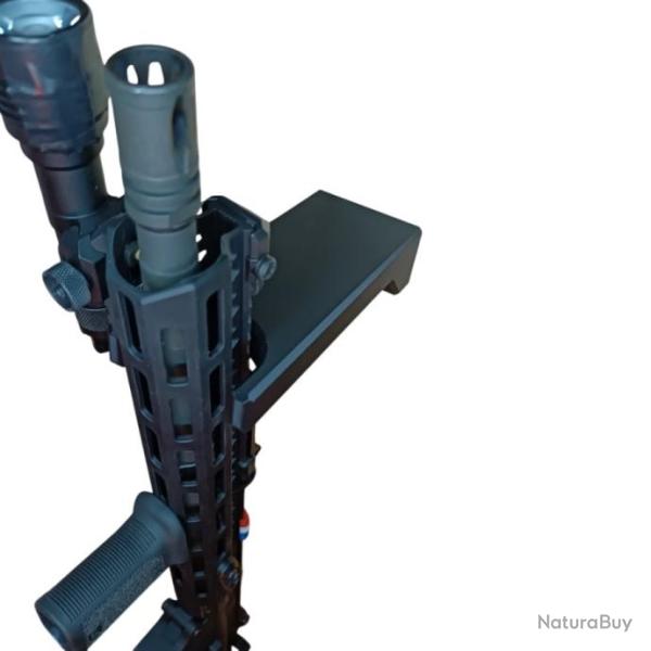 Support magn�tique universel Version longue pour armes longues- Made in France