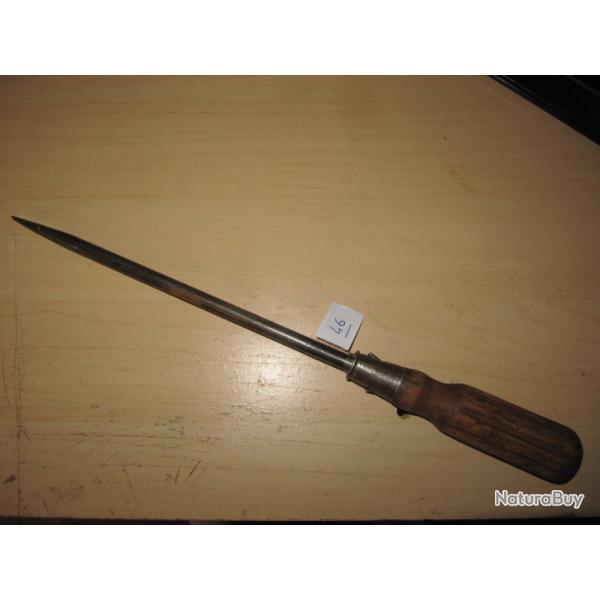 Tournevis plat d�montage crosse-(repT46)