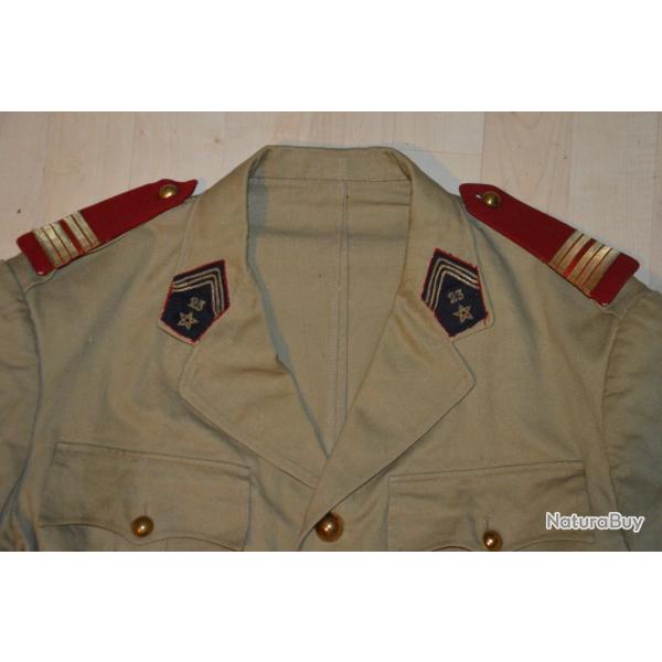 VAREUSE & PANTALON COLONEL DU 24� SPAHIS MAROCAINS CAVALERIE-INDOCHINE-ALGERIE