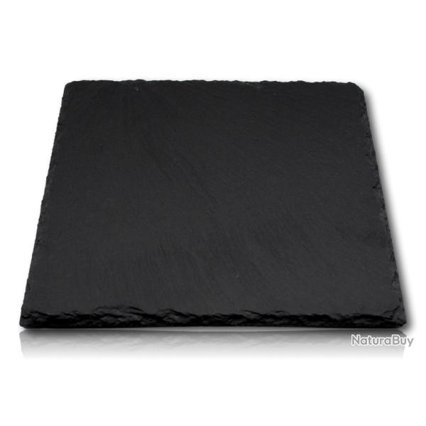 Assiette ardoise carr  personnaliser
