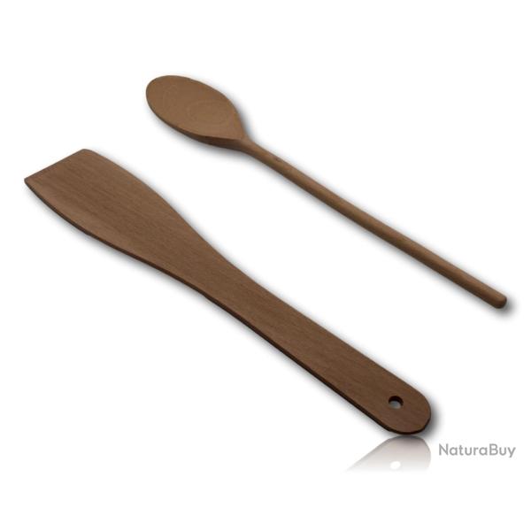 Spatule et cuill�re en bois � personnaliser