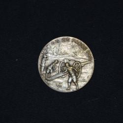 RARE INSIGNE LIGNE MAGINOT ON NE PASSE PAS-UNITE DE FORTERESSE-CAMPAGNE DE FRANCE 1940-2&deg;WW