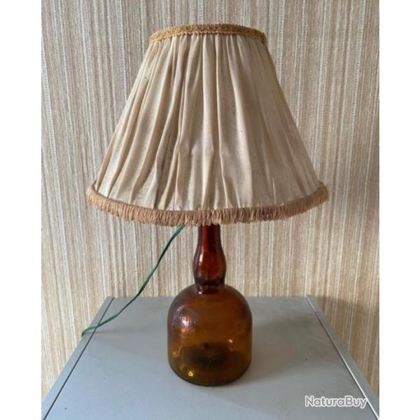 Lampe bouteille bar bistrot vintage