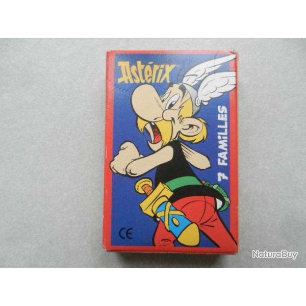 jeu de cartes 7 familles Ast�rix neuf - France Cartes 54130 Saint Max