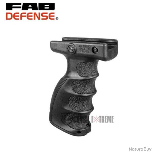 Poign�e avant Tactique FAB DEFENSE pour Rail Picatinny Noir