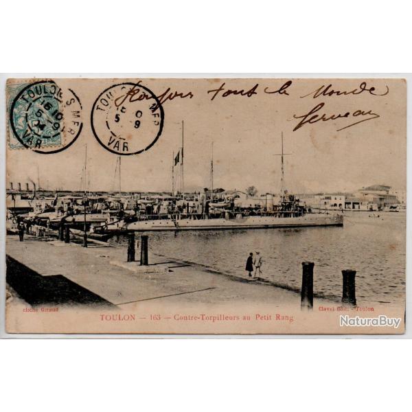 CPA -Toulon Contre Torpilleur Au Petit Rang - N�1171