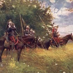 CPA - MILITARIA  14/18 LES DRAGONS- N&deg;7335