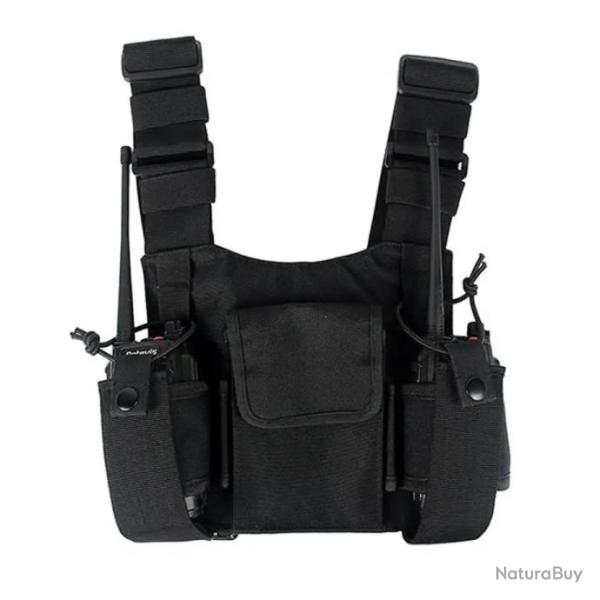 Harnais r�glable pour talkie-walkie - LIVRAISON GRATUITE