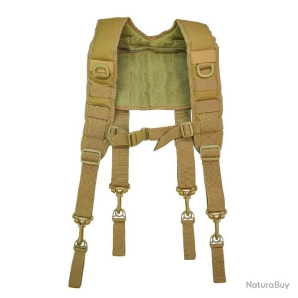 Harnais tactique avec bretelles rembourr�es et r�glables - ref2