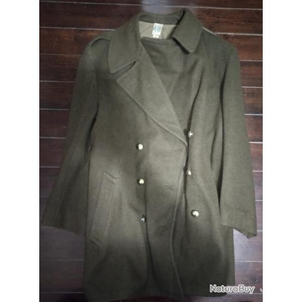 veste militaire 3/4 fran�aise ann�es 50