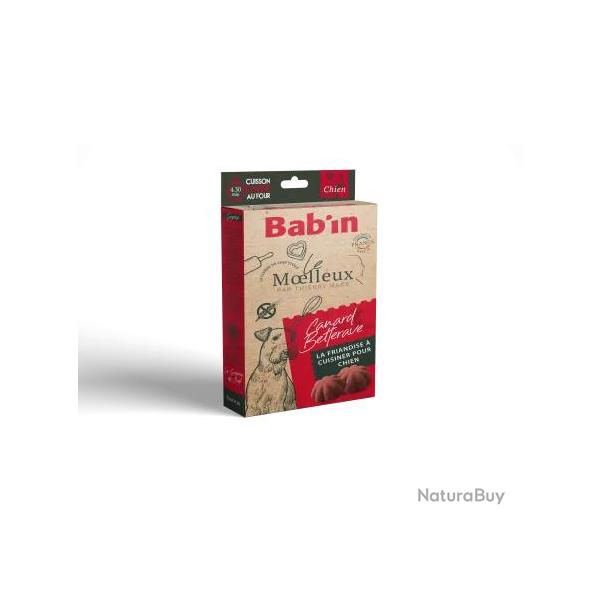 4 boites de 150 g Moelleux - Canard betterave-Friandises pour chien adulte � cuisiner