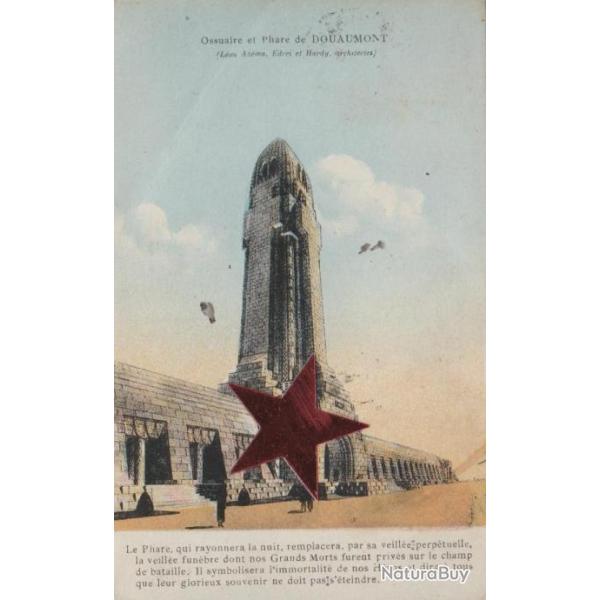 CPA -  Militare -OSSUAIRE ET FORT DE DOUAUMONT - N�045