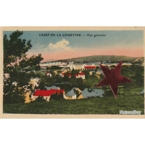 CPA -  Militare -CAMP DE LA COURTINE- Vue generale - N�815