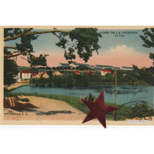 CPA -  Militare -CAMP DE LA COURTINE- Le Lac - N�971