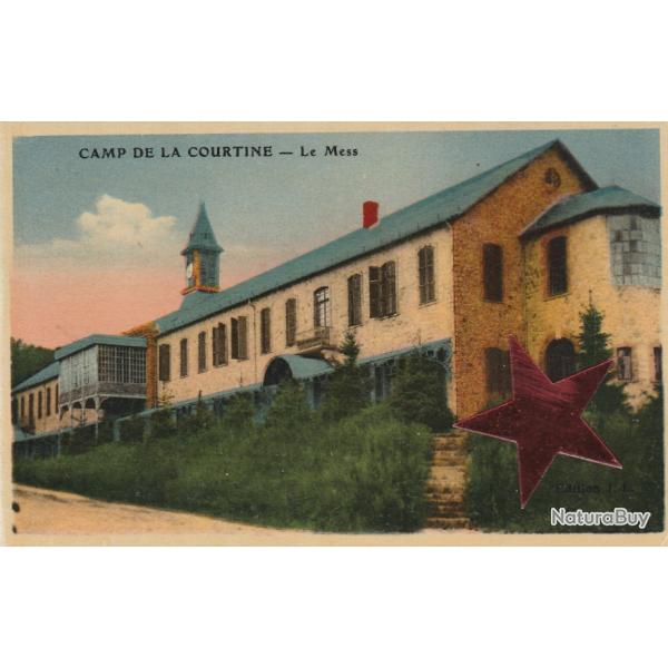 CPA -  Militare -CAMP DE LA COURTINE- Le Mess - N�291