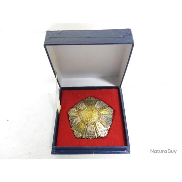 Ordre national Commander Vietnam grand officier argent avec sa boite ref  478      box 251
