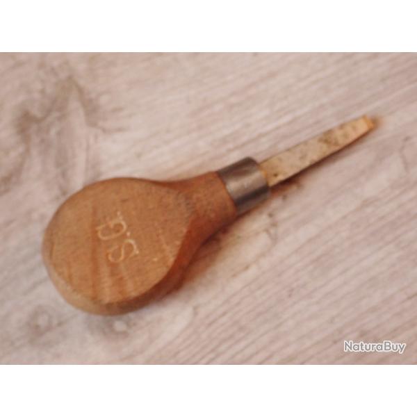 Tournevis pour carabine Mannlicher 95 ou 98 : Lame non rversible