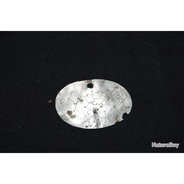 PLAQUE D'IDENTITE ALLEMANDE Mle 1878-Inf. R N.98  29-GUERRE 1914/18-1�WW